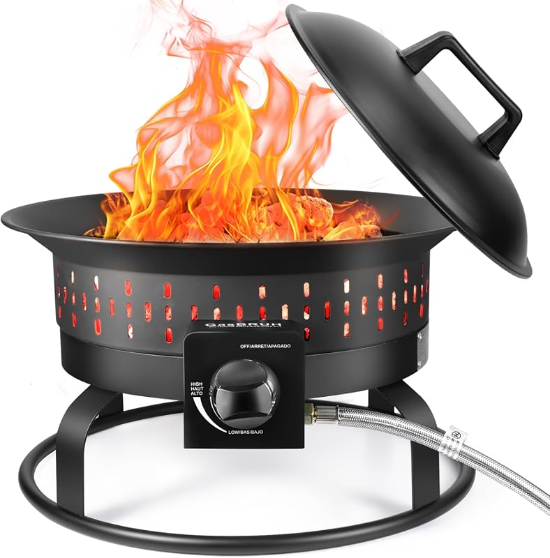 GasBRUH 19-Inch Propane Fire Pit