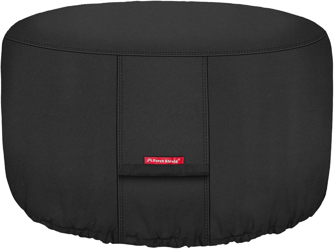 Porch Shield 32 Inch Round Patio Fire Pit Table Cover