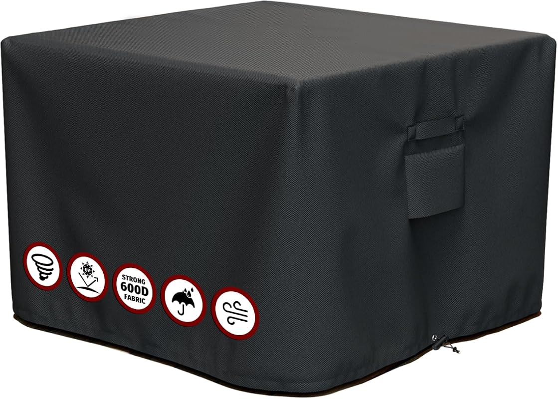 SHINESTAR Square Fire Pit Cover