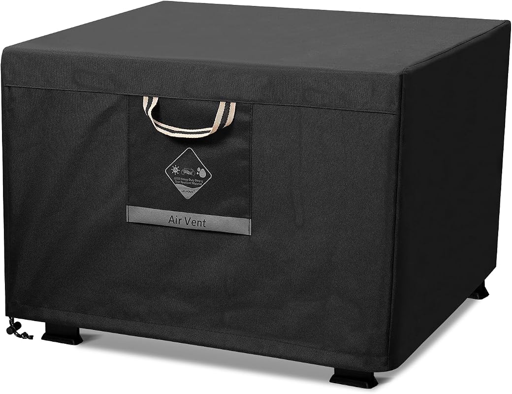 QH.HOME 32 Inch Square Fire Pit Cover