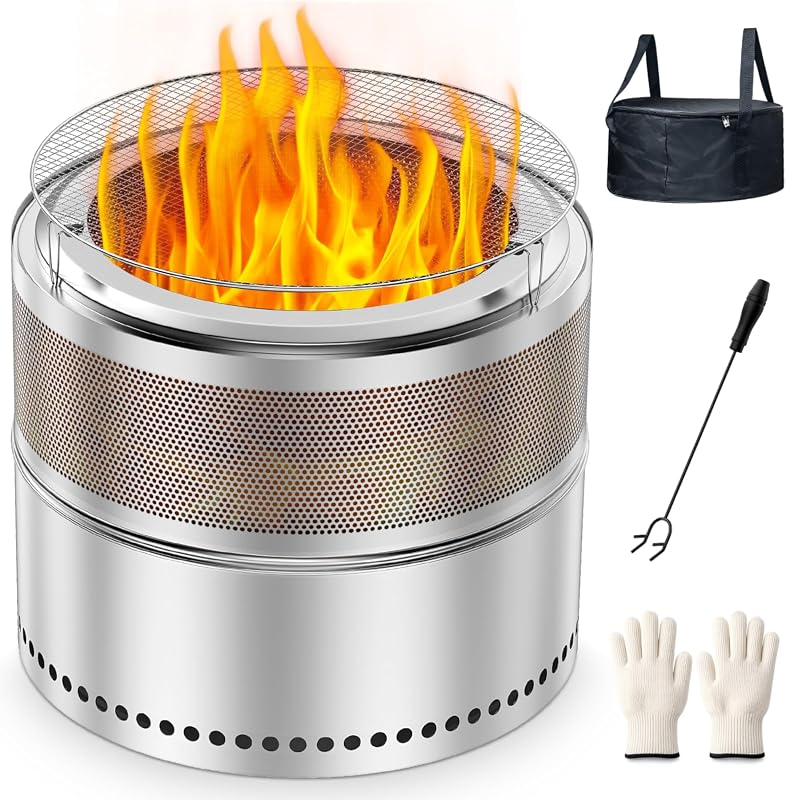 Smokeless Fire Pit 20 Inch