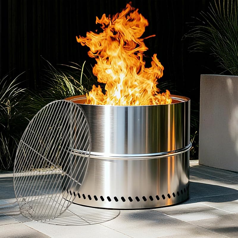 HGD 19.5 Inch Smokeless Firepit