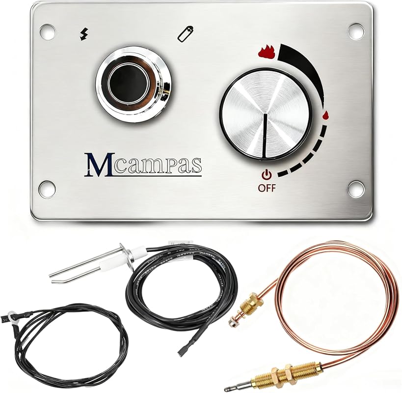 Fire Pit Burner Valve System Kit